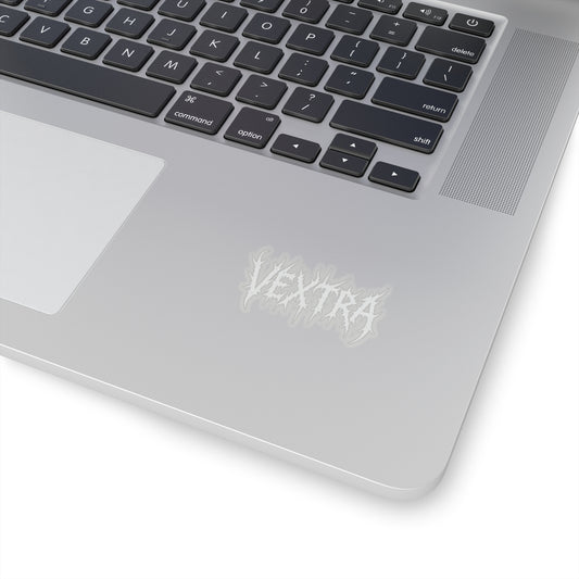 Vextra White Sticker