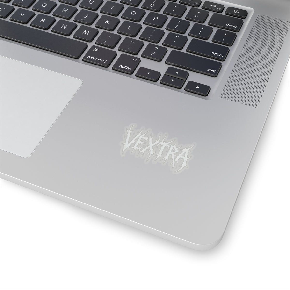 Vextra White Sticker