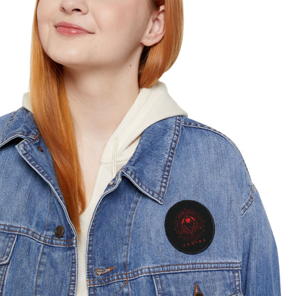 Vextra Iron-On Patch - Edgy Graphic Emblem for Jackets and Bags